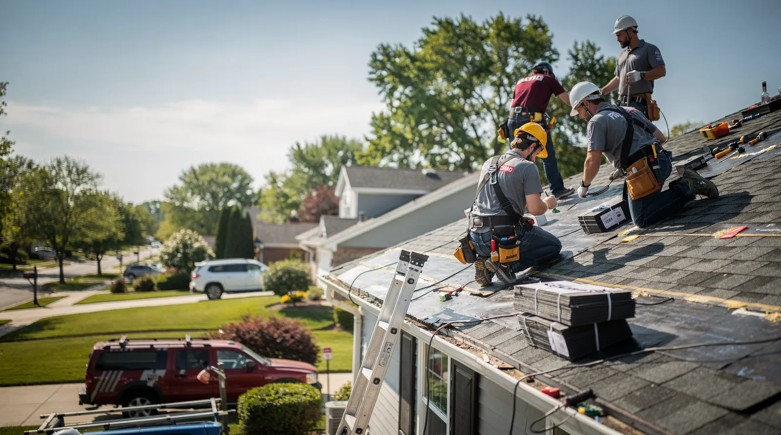 Roof Repair in Spragueville, IA around you